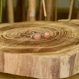 Boucles d'oreilles pierre de soleil