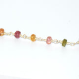 Collier " Tourma coeur"