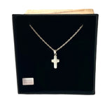 Collier "Ella croix en nacre"