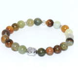 Bracelet jade de chine flowers