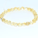 Bracelet citrine 6 mm AA
