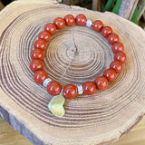 Bracelet Jaspe rouge amour