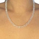 Collier " classe" cristal de roche