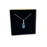 Collier unique labradorite