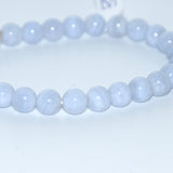 Bracelet " calcédoine lacé "