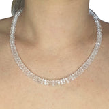 Collier " classe" cristal de roche