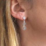 Boucles d'oreilles "cristal"