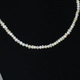 Collier en perle d'eau douce 4 mm