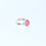 Bague rhodonite Bili