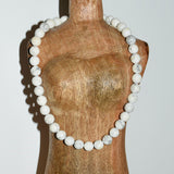 Collier en howlite 8 mm