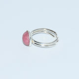 Bague rhodonite Bili