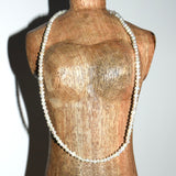 Collier en perle d'eau douce 4 mm