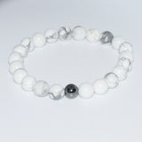 Bracelet d'howlite