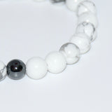 Bracelet d'howlite