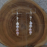 Boucles d'oreilles opale rose Nila