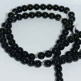 Chapelet agate noire "chapelet"