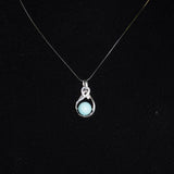 Pendentif malia en aigue marine