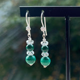 Boucles d'oreilles " crismala  "