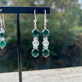 Boucles d'oreilles " doramala  "