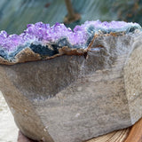 Géode améthyste d'Uruguay