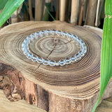 Bracelet cristal de roche 6mm