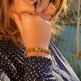 Bracelet en jaspe paysage