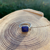 Bague lapis lazuli