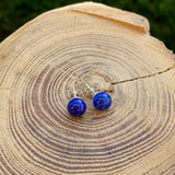 Boucles d'oreilles lapis lazuli Lapis Divin