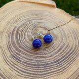 Boucles d'oreilles lapis lazuli Lapis Divin