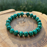 Bracelet malachite qualité A