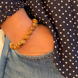 Bracelet en jaspe paysage