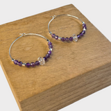 Boucles d'oreilles créoles "Emi"