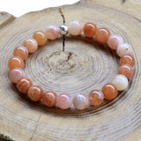 Bracelet en agate du Botswana
