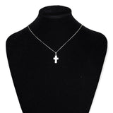 Collier "Ella croix en nacre"