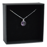 Collier" amé facetté "