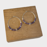 Boucles d'oreilles créoles "Emi"