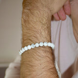 Bracelet d'howlite