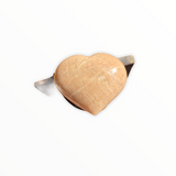 Pierre de lune en forme de cœur