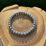 Bracelet Hématite argenté