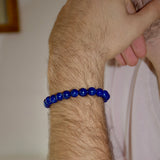 Bracelet en lapis lazuli