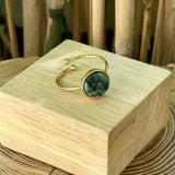 Bague turquoise d’Afrique