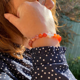 Bracelet d'agate feu