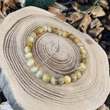 Bracelet Œil du tigre jaune