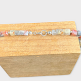 Collier en agate