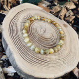 Bracelet Œil du tigre jaune