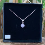 Pendentif quartz rose " 8mm "