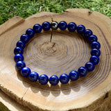 Bracelet en lapis lazuli