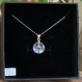 Pendentif en cristal de roche " 12 mm "