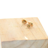 Boucles d'oreilles "clou rhodocrosite"