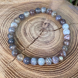 Bracelet " agate du botswana "